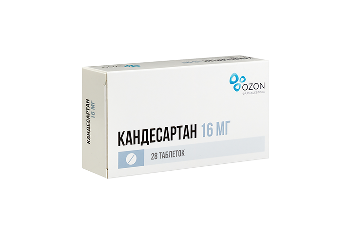 Кандесартан 16мг табл №28