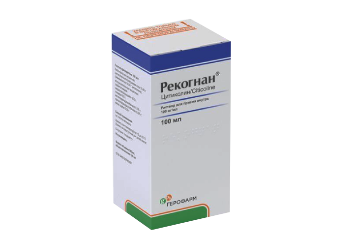 Рекогнан 100мг/мл р-р д/пр внутрь 100мл