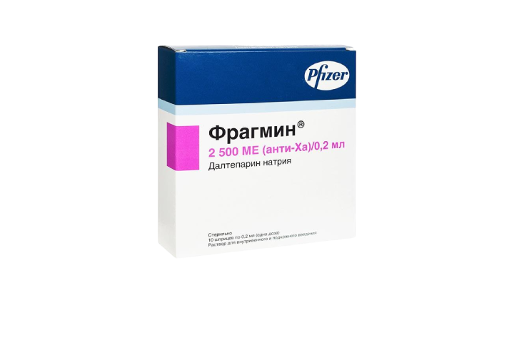 Фрагмин 2500МЕ анти-Ха 0,2мл шприц №10