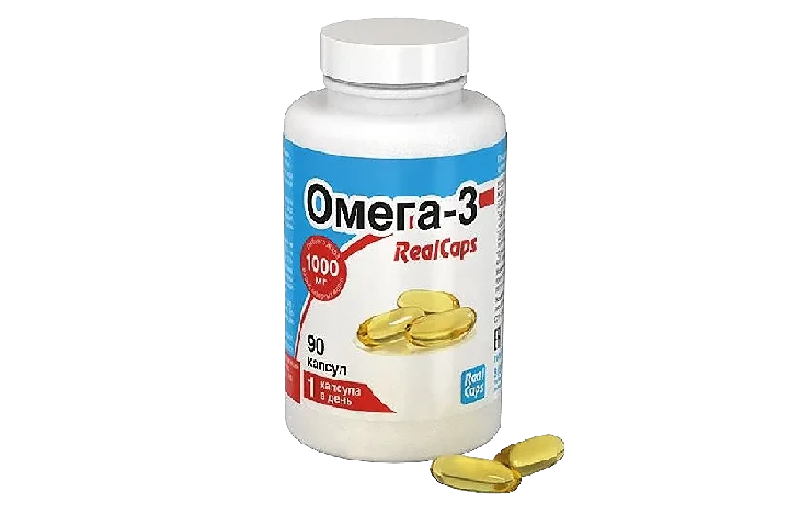 Омега-3 RealCaps капс 1400 мг х90