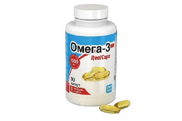 Омега-3 RealCaps капс 1400 мг х90