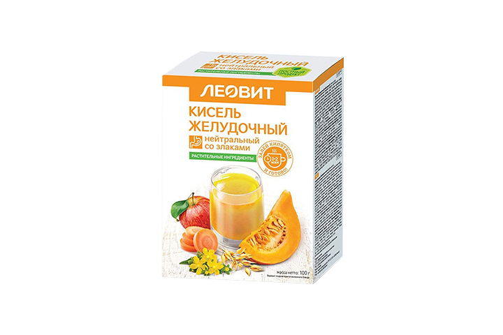 Леовит Кисель Желудочный нейтральный 20г пак №5