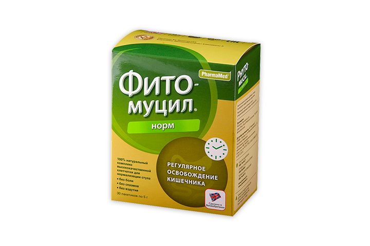 Фитомуцил Норм пор д/пр внутрь 5г пак №30
