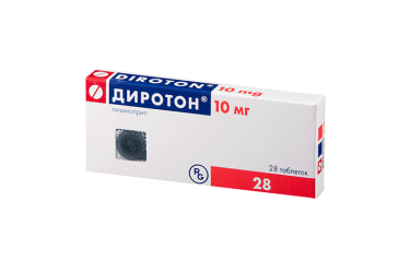 Диротон 10мг табл №28