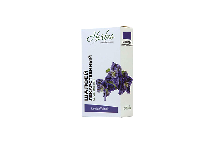 Шалфей листья 1,5г ф/п №20 БАД