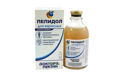 Пепидол ПЭГ д/взр 5% раствор 450мл