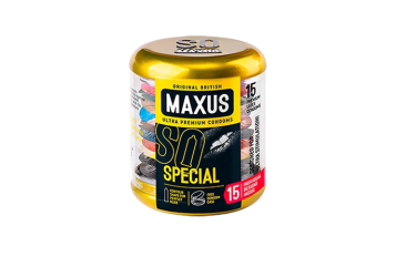 Maxus Special Презервативы точечно/ребр №15 с кейсом