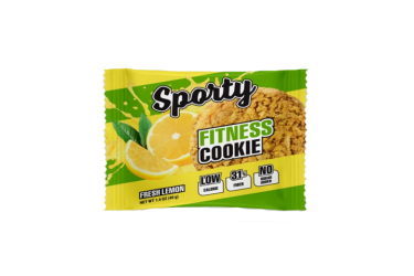Sporty Печенье Fitness 40г свежий лимон