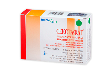 Секстафаг Пиобактериофаг поливалентный 20мл фл №4