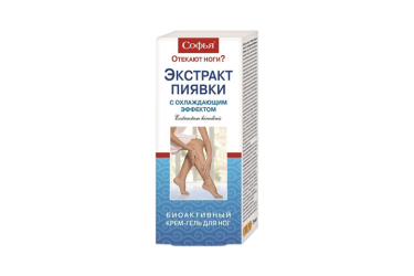 Софья Крем-гель д/ног экстр пиявки охлажд 75мл