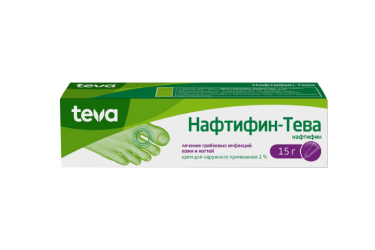 Нафтифин-Тева 1% крем д/нар прим 15г