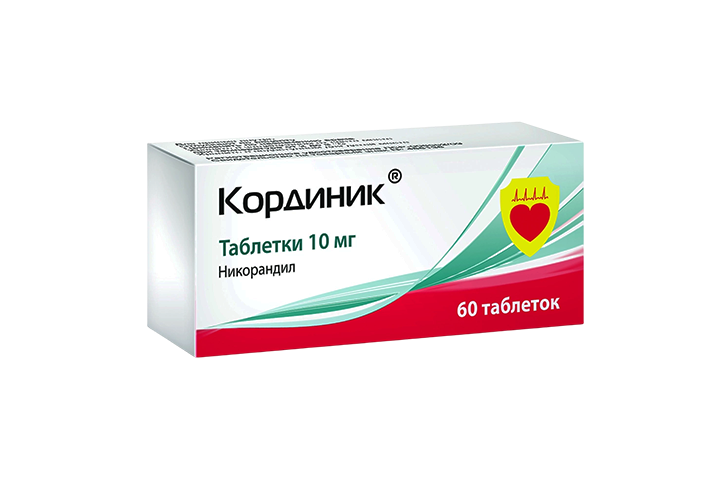 Кординик 10мг табл №60