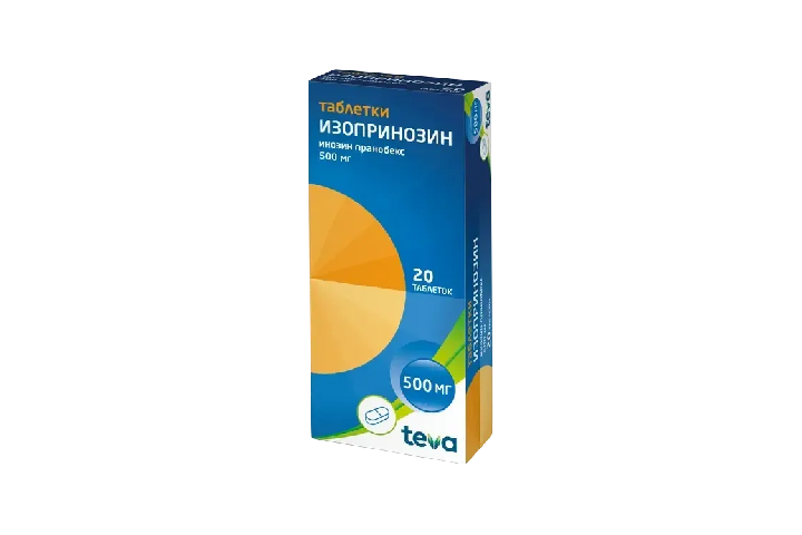 Изопринозин 500мг табл №20