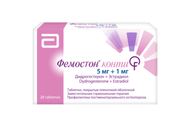 Фемостон 1/5мг конти табл п/пл/о №28