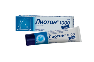 Лиотон 1000 1000МЕ/г гель д/нар прим 50г