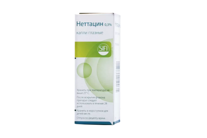 Неттацин 0,3% капли гл фл/кап 5мл