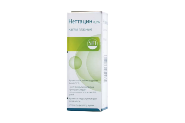 Неттацин 0,3% капли гл фл/кап 5мл