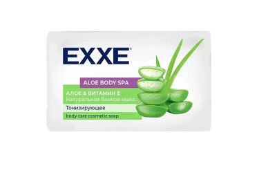 EXXE Body SPA Мыло банное Алоэ/витЕ 160г зелен