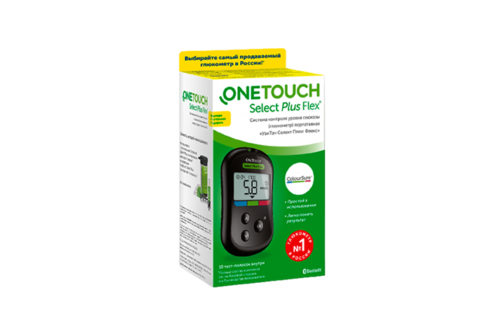 Глюкометр One Touch Select Plus Flex