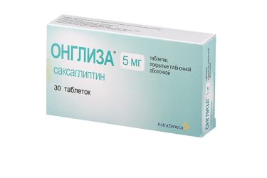 Онглиза 5мг табл п/пл/о №30