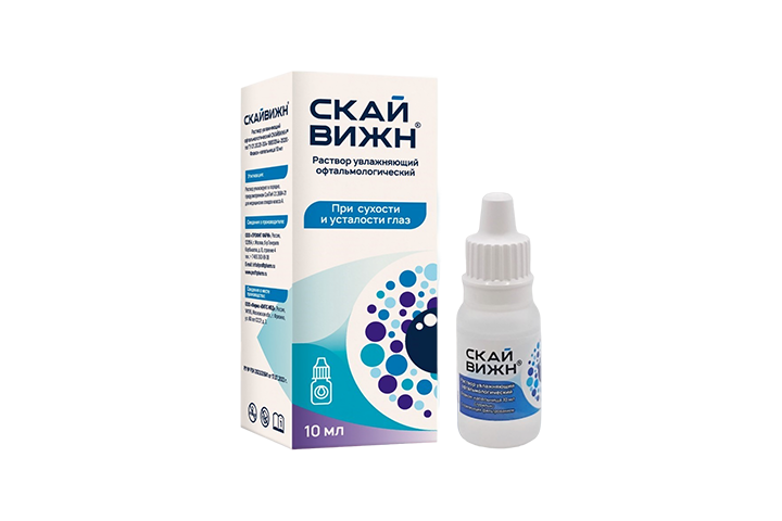 Скайвижн р-р увлажн офтальм 10мл фл/кап