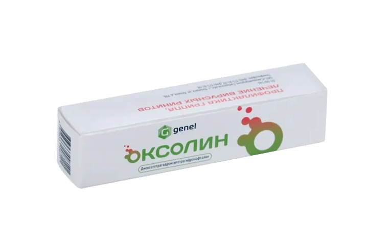 Оксолин 0,25% мазь наз 10г