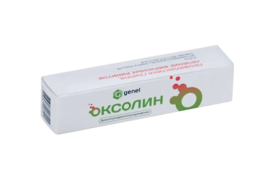 Оксолин 0,25% мазь наз 10г