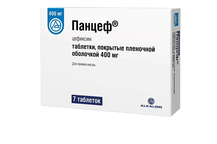 Панцеф 400мг табл п/пл/о №7