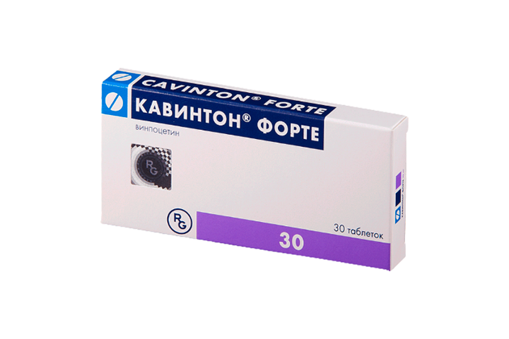 Кавинтон форте 10мг табл №30