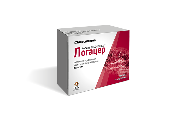 Логацер 250мг/мл р-р в/в в/м 4мл амп №10