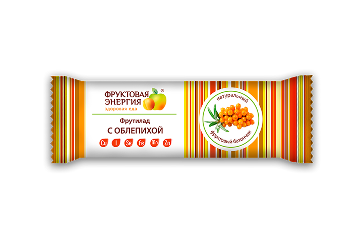 Фруктовая энергия Фрутилад с облепихой 30г