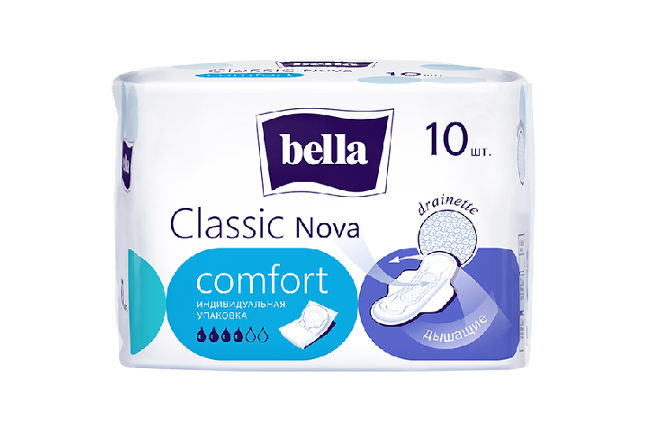 Белла Прокладки Classic Nova Сomfort 10шт