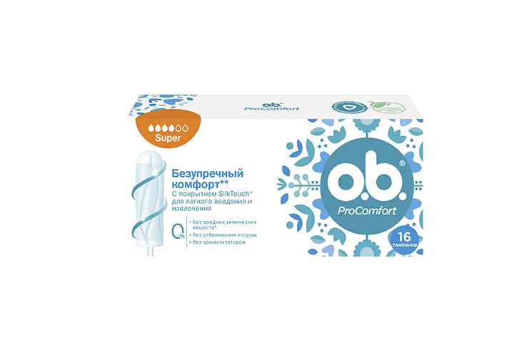 Тампоны o.b. ProComfort Супер 16шт
