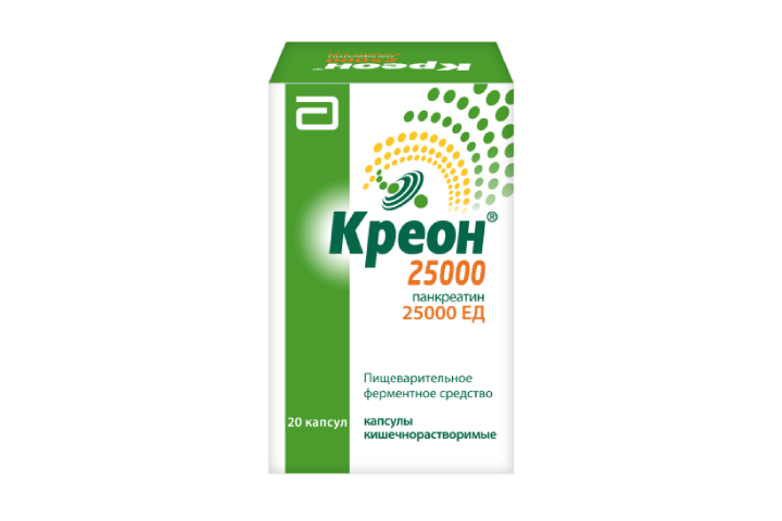 Креон 25000ЕД капс кш/раств №20