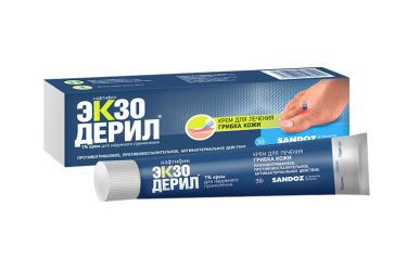 Экзодерил 1% крем д/нар прим 30г