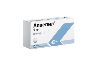 Алзепил 5мг табл п/пл/о №28