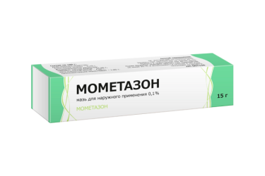 Мометазон 0,1% мазь д/нар прим 15г