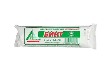 Бинт н/с 7х14см инд/уп