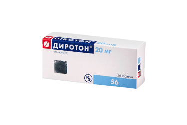 Диротон 20мг табл №56