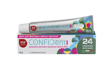 Сплат Confident Fix Крем д/фикс зуб/протезов 40г нейтрал