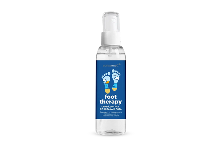 Foot Therapy Спрей д/ног от пота и запаха 100мл Консумед