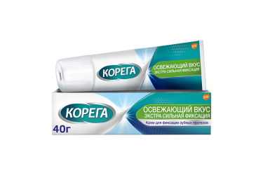 Корега Крем д/фикс зубных протезов 40г освеж