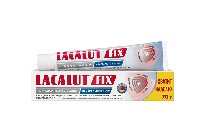 Лакалют FIX Крем д/фикс зубных протезов 70г нейтрал