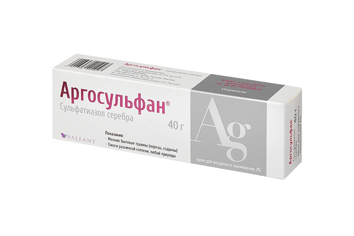Аргосульфан 2% крем д/нар прим 40г