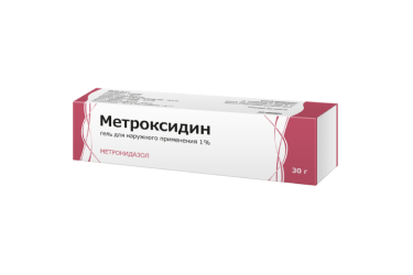 Метроксидин 1% гель д/нар прим 30г