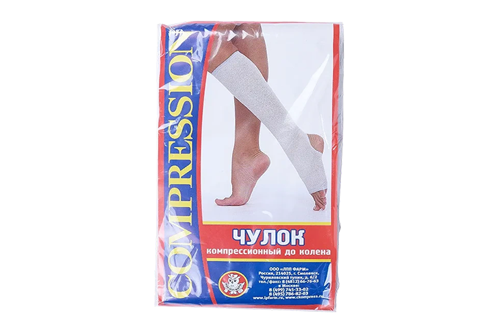 Чулок компрес выше колена р.2
