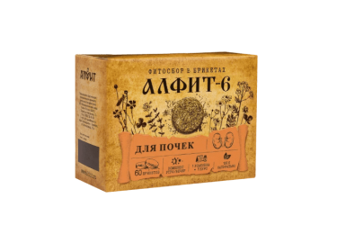 Алфит-6 Почечный 2г брик №60