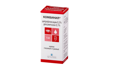 Комбинил капли гл/ушн 5мл фл/кап