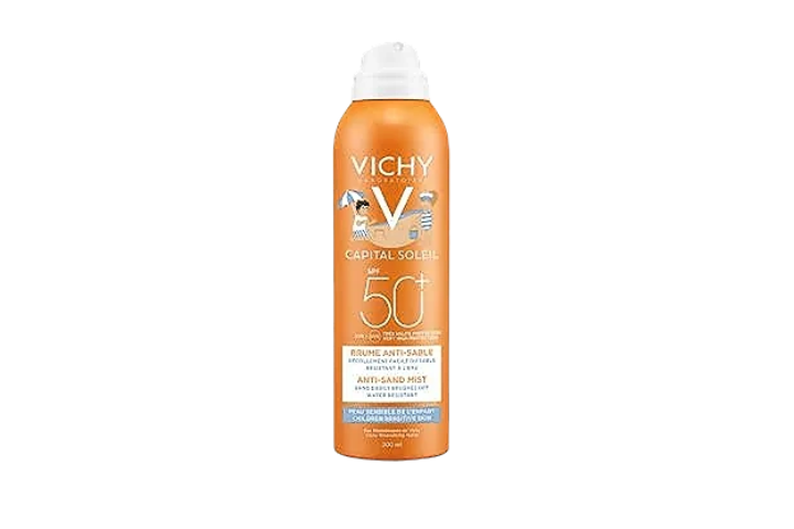 ВИШИ Капиталь Солей Спрей-вуаль увлажн Анти-песок дет SPF50+ 200мл