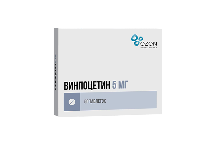 Винпоцетин 5мг табл №50